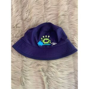Speedo Navy Blue Swim Bucket Hat UV 50+ Toddler Baby Kids Size L/XL